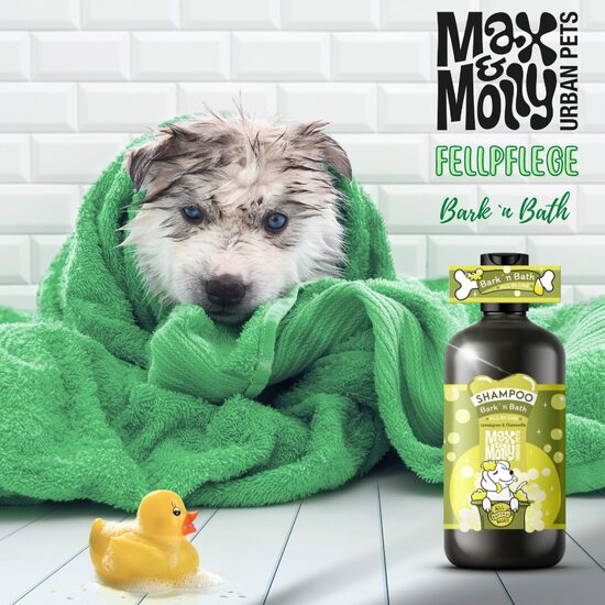 BARK'N BATH * ŠAMPŪNS SUŅIEM * AR CITRONZĀLI UN KUMELĪTI * VISS VIENĀ FORMULĀ * 250ml